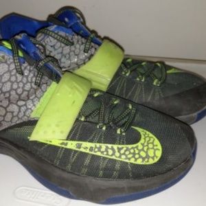 Nike KD VII 7 Electric Eel Metallic Pewter/Flash L